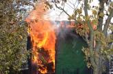 В Николаеве пожар травы на открытой  территории площадью 4,5 га уничтожил постройки