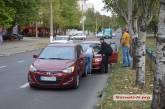 В центре Николаеве столкнулись Hyundai i20 и Daewoo Lanos