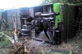 На Николаевщине перевернулся автобус «Херсон-Польша»: пострадали 9 человек