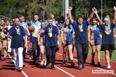 В День города николаевские спортсмены прошли парадом по новому стадиону в парке "Победа"