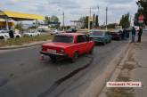 В Николаеве столкнулись 3 автомобиля — образовалась огромная пробка