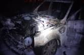 Появилось видео с моментом поджога горевшего в Николаеве Range Rover