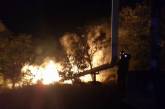 Столб пламени: появились фото взорванного газопровода в Крыму