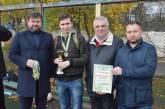 В Николаеве наградили участников Лиги уличного футбола
