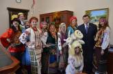 Коза, медведь и цыгане – николаевские прокуроры колядовали в кабинете Дунаса