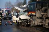 В Польше авто с украинскими заробитчанами попало под грузовик  