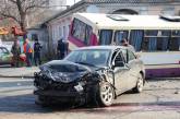 Вследствие столкновения «Toyota» и рейсового автобуса пострадали четверо пассажиров (ОБНОВЛЕНО)
