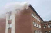 В Одесской области после удара молнии загорелась школа