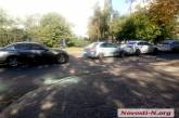 В Николаеве столкнулись сразу три автомобиля