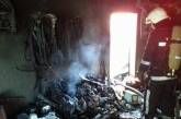 В Николаеве пожарные спасли пенсионера, запертого в горящем доме