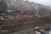 В канун Нового года на улицах Николаева образовываются автомобильные пробки 