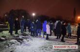 В Николаеве жители хотели перекрыть железную дорогу — помешала полиция