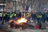 «Желтые жилеты» в Париже: задержаны 120 человек