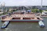 В Николаеве спустили на воду самое большое судно за 25 лет