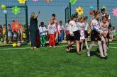 В Николаевском районе открыли новую площадку для игры в мини-футбол