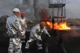 Появились фото мощного пожара на газовой скважине в Сумской области 