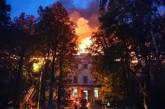 В Запорожской области горел районный суд