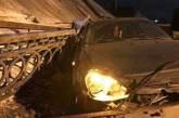 Момент обрушения моста в Оренбурге засняли на видеорегистратор