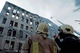 Пожар в колледже Одессы до сих пор полностью не потушили