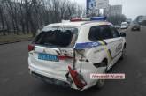 Разбитый полицейский Outlander и сбитый пешеход: все аварии субботы в Николаеве