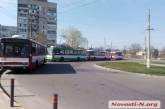 Николаевцы пожаловались на отстой троллейбусов на конечных — водители отдыхают перед рабочей перевозкой