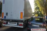 Из-за аварии на выезде из Николаева в направлении Одессы образовалась огромная пробка
