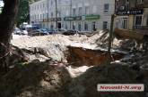 В Николаеве перекрыли ул. Адмирала Макарова – проходит замена теплотрассы