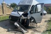 В Черновцах взорвался микроавтобус