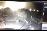 Опубликовано видео с моментом падения самолета в Харьковской области