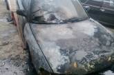 В Южноукраинске горела Mazda — полиция подозревает поджог