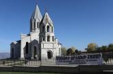 Армянская церковь заявила об осквернении собора в Шуши азербайджанцами