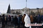 В Николаеве горожане протестуют против повышения тарифов 