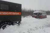 В Николаевской области застряла в снегу «скорая», которая ехала к больному