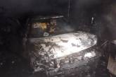 В Николаеве вместе с гаражом сгорел автомобиль ВАЗ