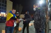 В Николаеве на акцию в поддержку Стерненко вышли 6 человек