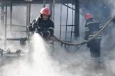 В Николаеве спасатели тушили пожар в двух зданиях