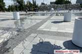 В Николаеве замерили температуру на Серой площади — на гранитной плитке +51 градус