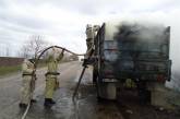 В прицепе грузовика загорелась шелуха семечек — виноват куривший водитель