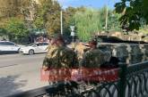В Киеве во время репетиции парада сломался танк (видео)