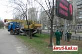 «Ультиматум Ильюка» в действии: на проспекте Ленина начался демонтаж незаконных рекламных носителей
