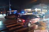 Тройное ДТП в центре Николаева: «Фольксваген» не пропустил полицейский «Рено» и зацепил «встречный» ЗАЗ