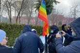 На Марше единства за Украину появились «фейковые» представители ЛГБТ