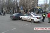 В Николаеве автомобиль полиции врезался в «Опель»