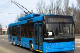 В Николаев прибыл еще один новый троллейбус