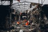 В Харькове полностью разрушен Новосалтовский рынок (фото)