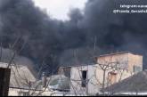 В Харькове после обстрела горит крупнейший в Восточной Европе рынок (видео)