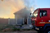 В Николаеве произошел пожар в жилом доме (видео)