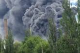Немецкое предприятие Knauf подверглось авиаудару в Донецкой области: масштабный пожар