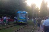 В Одессе трамвай опять сошел с рельс