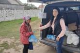 Волонтеры привезли в прифронтовой поселок гуманитарную помощь